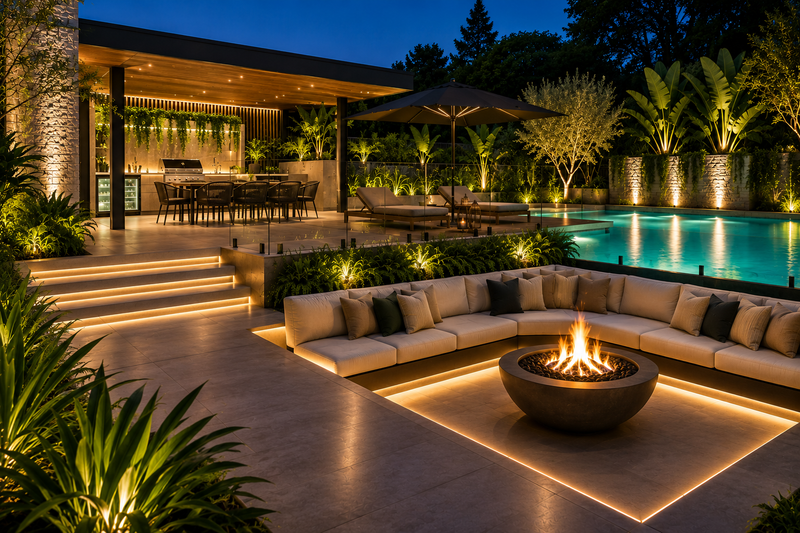 LUXURY BACKYARD RETREAT