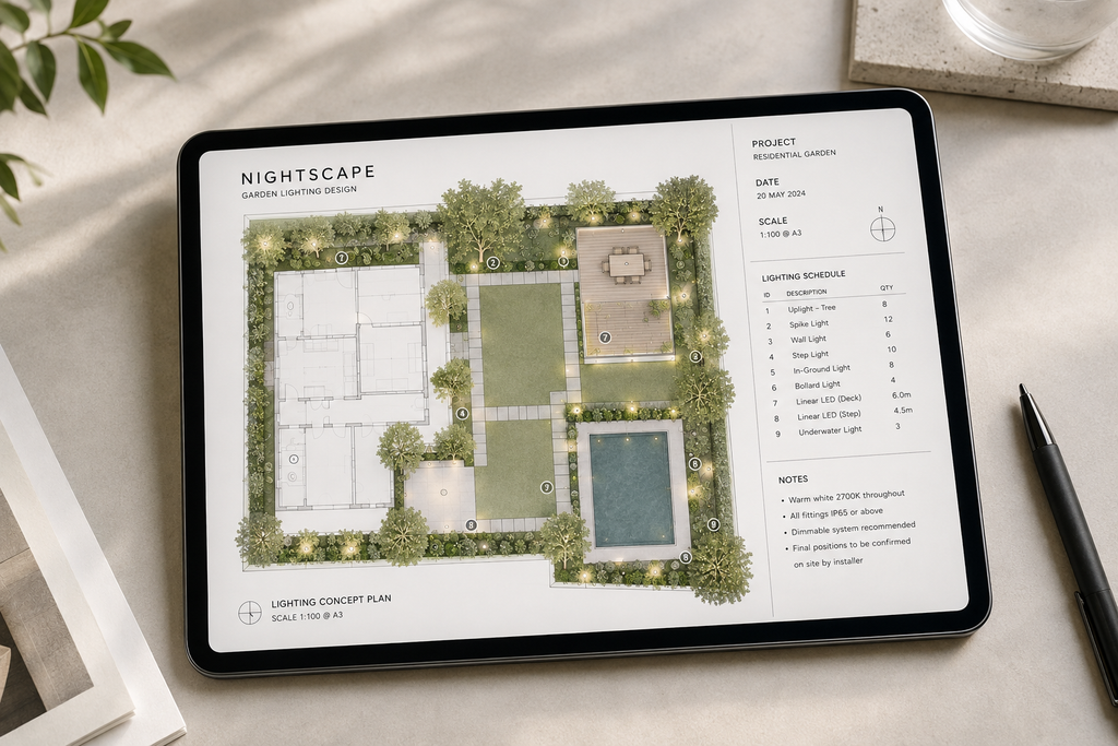 Nightscape Garden Lighting Design